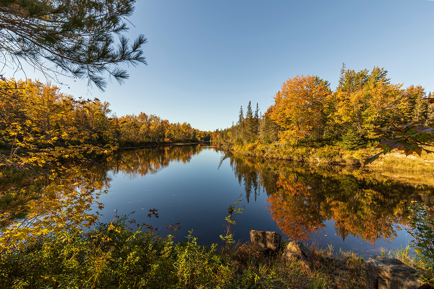 Onatrio landscape in Automn